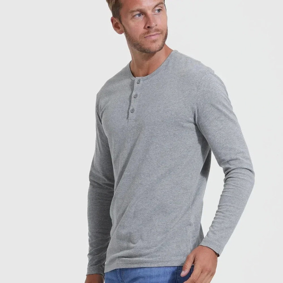 True Classic Henley Tee - Picture 7 of 9